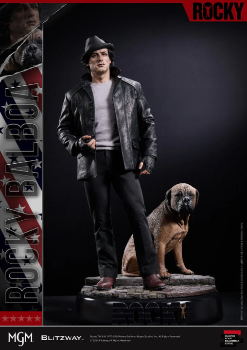 Rocky: Rocky Balboa, Statue von Blitzway