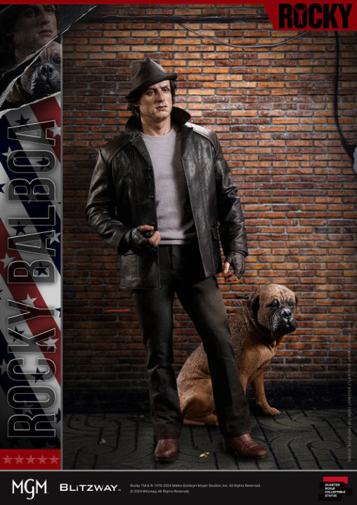 Rocky: Rocky Balboa, Statue von Blitzway
