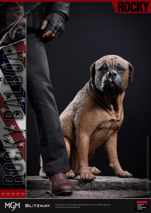 Rocky: Rocky Balboa, Statue von Blitzway