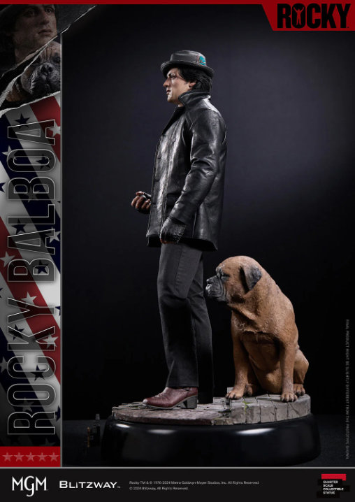 Rocky: Rocky Balboa, Statue von Blitzway