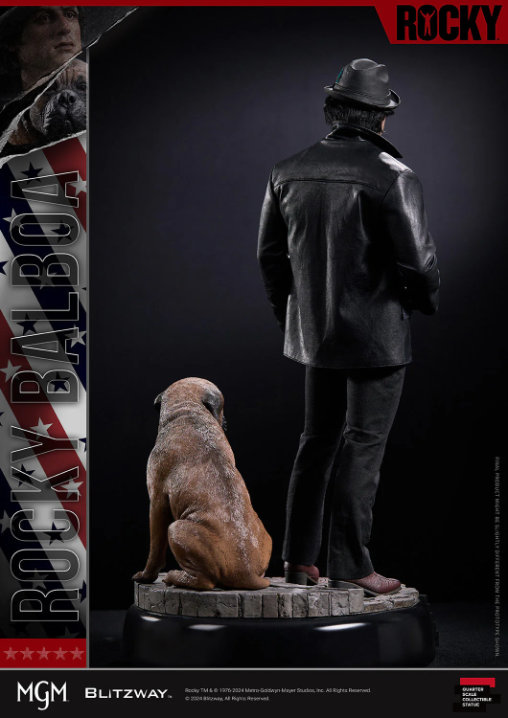 Rocky: Rocky Balboa, Statue von Blitzway