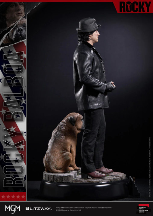 Rocky: Rocky Balboa, Statue von Blitzway