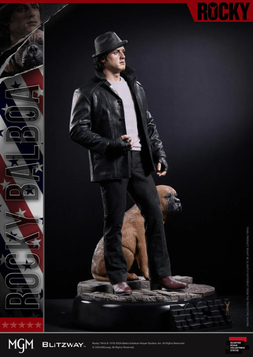 Rocky: Rocky Balboa, Statue von Blitzway