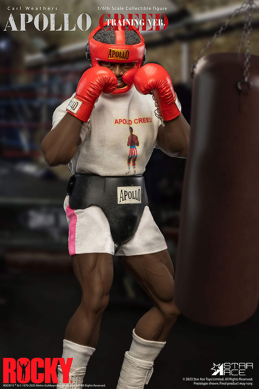 Rocky: Apollo Creed - 45th Anniversary - Deluxe, 1/6 Figur von Star Ace