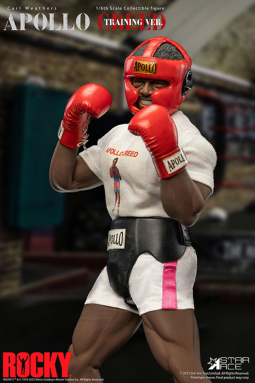 Rocky: Apollo Creed - 45th Anniversary - Deluxe, 1/6 Figur von Star Ace