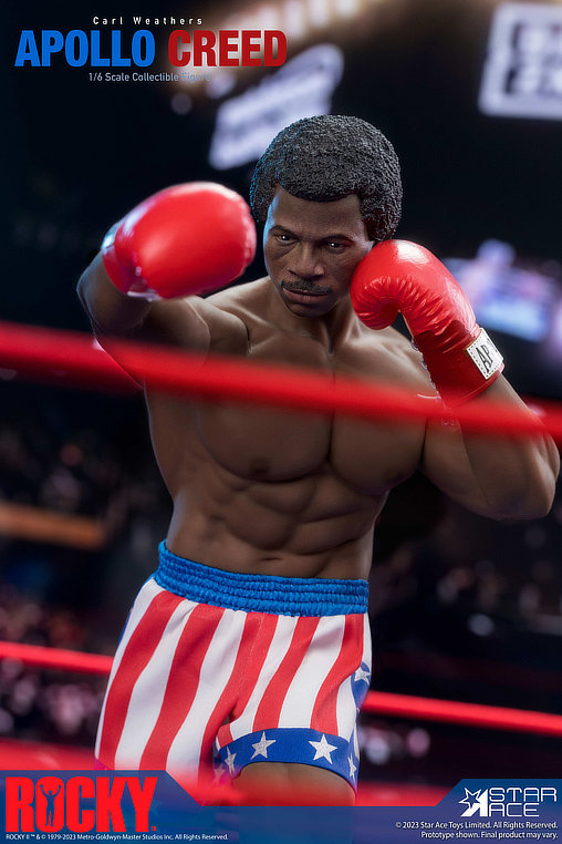 Rocky: Apollo Creed - 45th Anniversary - Deluxe, 1/6 Figur von Star Ace