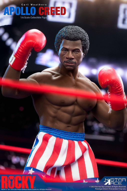 Rocky: Apollo Creed - 45th Anniversary - Deluxe, 1/6 Figur von Star Ace