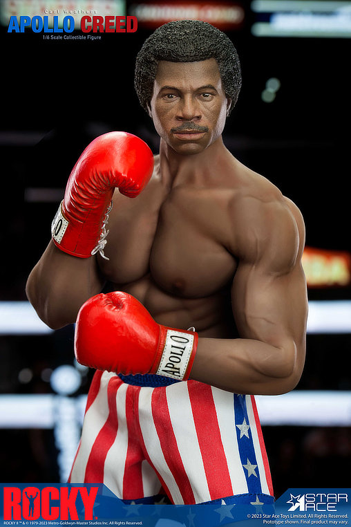 Rocky: Apollo Creed - 45th Anniversary - Deluxe, 1/6 Figur von Star Ace