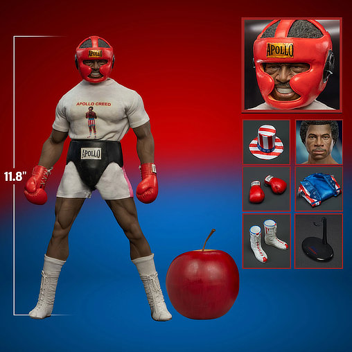 Rocky: Apollo Creed - 45th Anniversary - Deluxe, 1/6 Figur von Star Ace