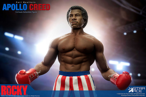 Rocky: Apollo Creed - 45th Anniversary - Deluxe, 1/6 Figur von Star Ace