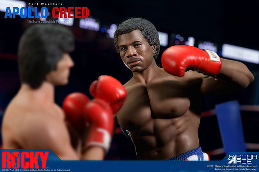 Rocky: Apollo Creed - 45th Anniversary - Deluxe, 1/6 Figur von Star Ace