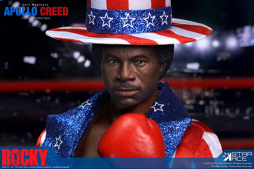 Rocky: Apollo Creed - 45th Anniversary - Deluxe, 1/6 Figur von Star Ace