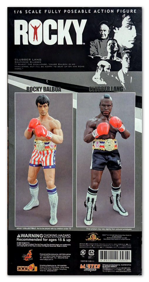 Rocky 3: Clubber Lang - Southside Slugger, 1/6 Figur von Hot Toys