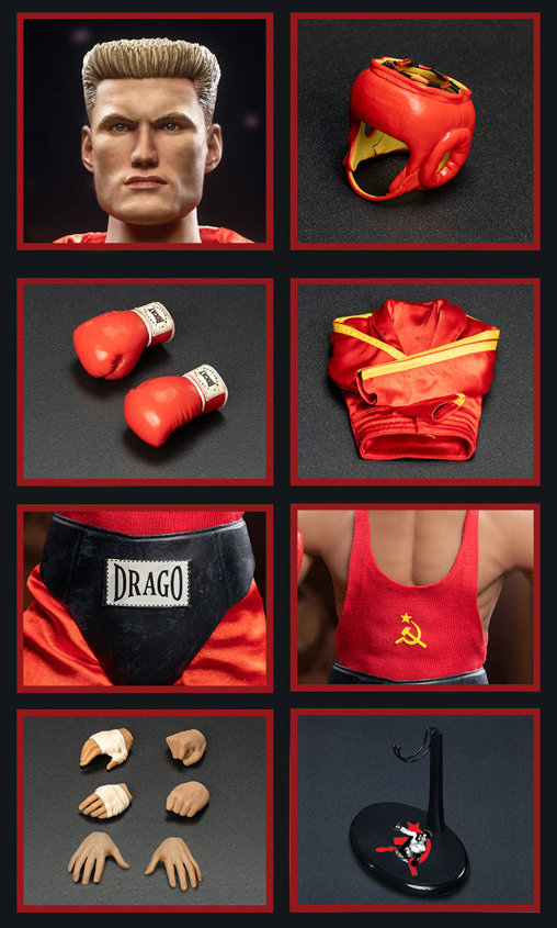 Rocky 4: Ivan Drago - Deluxe, 1/6 Figur von Star Ace