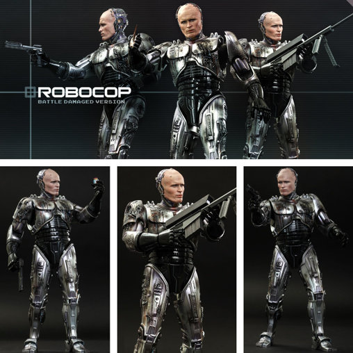 Robocop: Battle Damaged Robocop, 1/6 Figur von Hot Toys