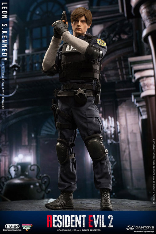 Resident Evil 2: Leon S. Kennedy, 1/6 Figur von Damtoys