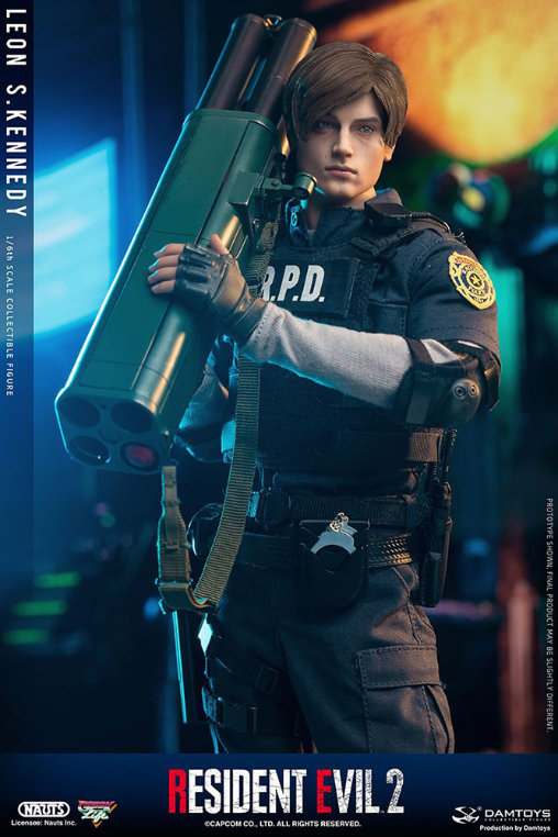 Resident Evil 2: Leon S. Kennedy, 1/6 Figur von Damtoys