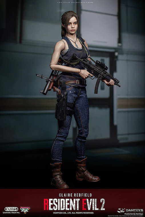 Resident Evil 2: Claire Redfield, 1/6 Figur von Damtoys