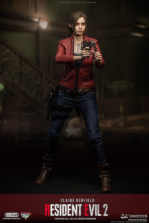 Resident Evil 2: Claire Redfield, 1/6 Figur von Damtoys