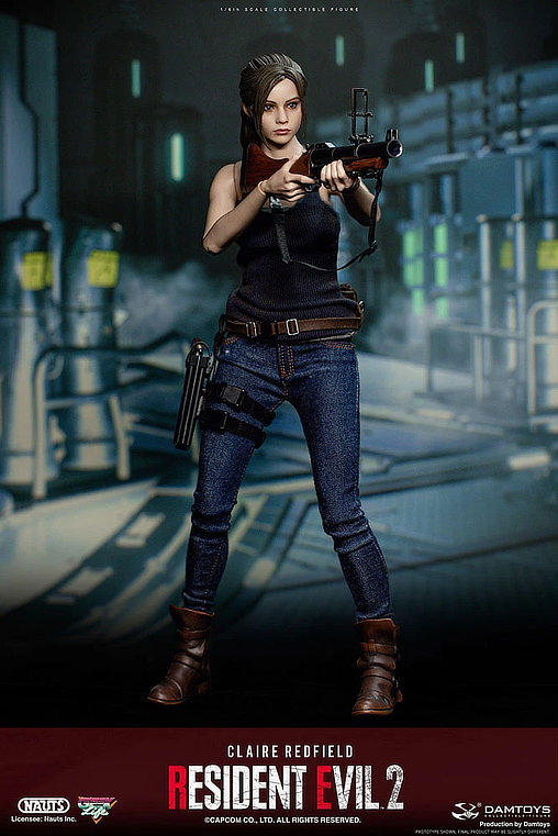 Resident Evil 2: Claire Redfield, 1/6 Figur von Damtoys