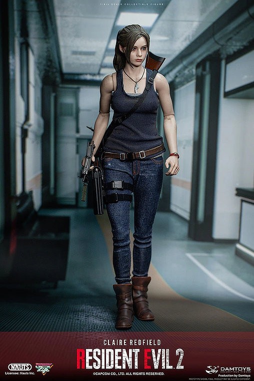 Resident Evil 2: Claire Redfield, 1/6 Figur von Damtoys