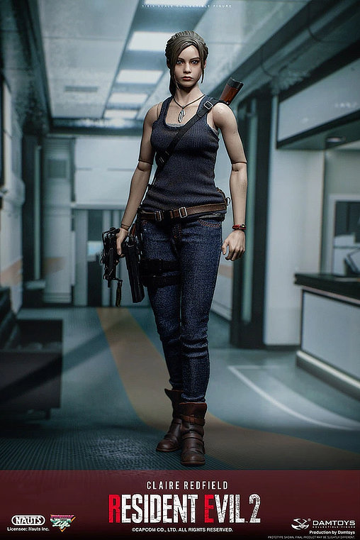 Resident Evil 2: Claire Redfield, 1/6 Figur von Damtoys