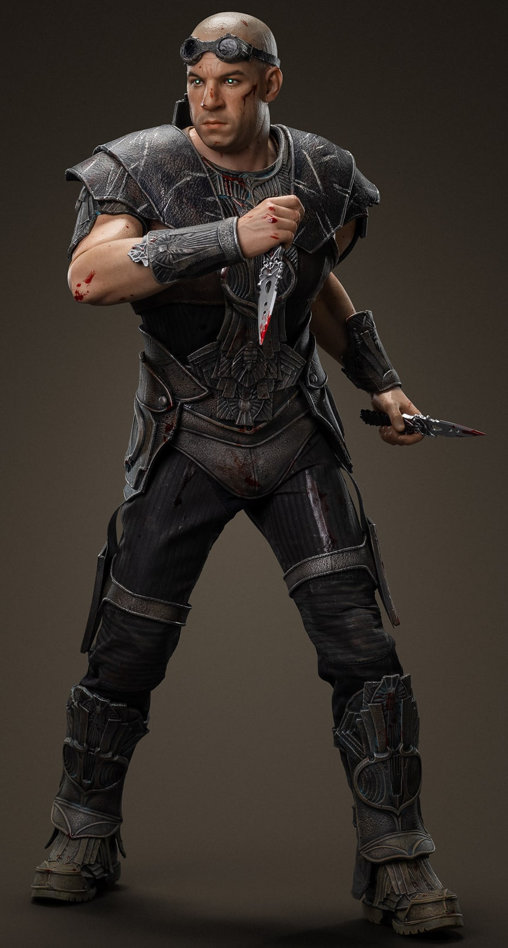 Riddick - Chroniken eines Kriegers: Richard B. Riddick, 1/6 Figur von Art Figures
