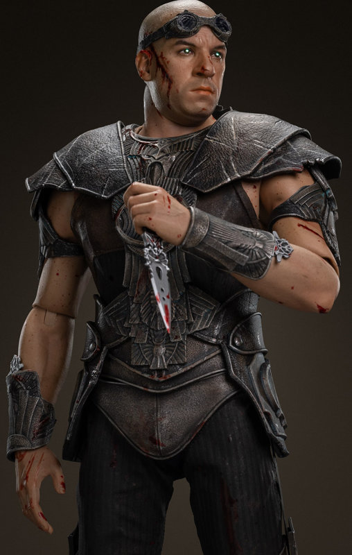 Riddick - Chroniken eines Kriegers: Richard B. Riddick, 1/6 Figur von Art Figures