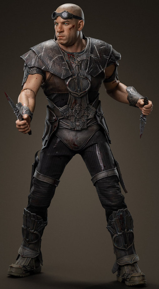 Riddick - Chroniken eines Kriegers: Richard B. Riddick, 1/6 Figur von Art Figures
