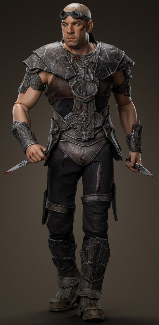 Riddick - Chroniken eines Kriegers: Richard B. Riddick, 1/6 Figur von Art Figures