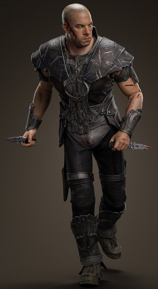 Riddick - Chroniken eines Kriegers: Richard B. Riddick, 1/6 Figur von Art Figures