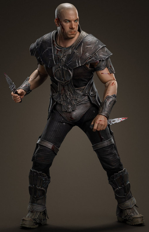 Riddick - Chroniken eines Kriegers: Richard B. Riddick, 1/6 Figur von Art Figures