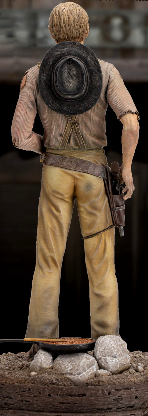 Die rechte und die linke Hand des Teufels: Terence Hill, Statue von Infinite Statue