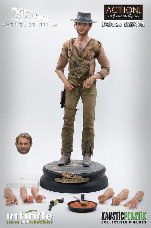 Die rechte und die linke Hand des Teufels: Terence Hill - Deluxe, 1/6 Figur von Infinite Statue