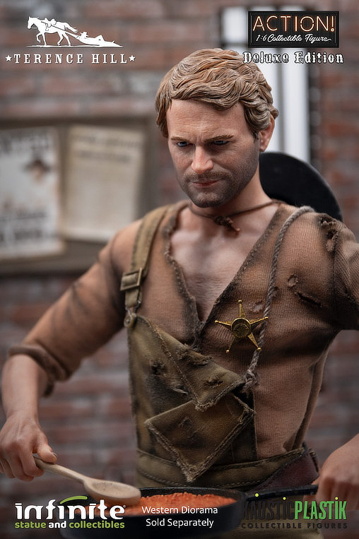 Die rechte und die linke Hand des Teufels: Terence Hill - Deluxe, 1/6 Figur von Infinite Statue