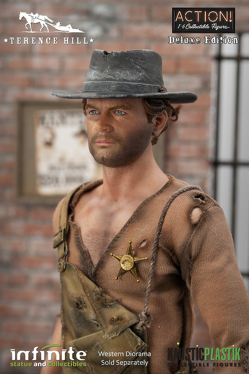 Die rechte und die linke Hand des Teufels: Terence Hill - Deluxe, 1/6 Figur von Infinite Statue