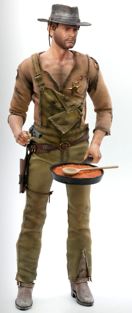 Die rechte und die linke Hand des Teufels: Terence Hill - Deluxe, 1/6 Figur von Infinite Statue
