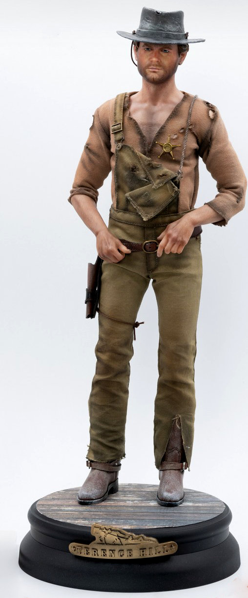 Die rechte und die linke Hand des Teufels: Terence Hill - Deluxe, 1/6 Figur von Infinite Statue
