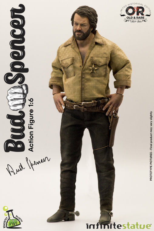 Die rechte und die linke Hand des Teufels: Bud Spencer, 1/6 Figur von Infinite Statue