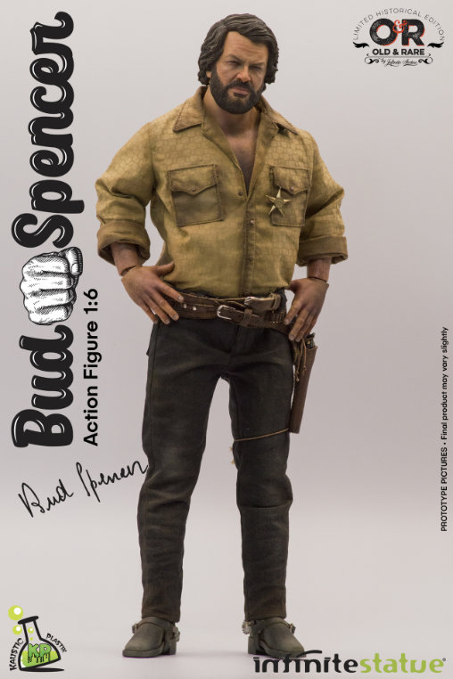 Die rechte und die linke Hand des Teufels: Bud Spencer, 1/6 Figur von Infinite Statue
