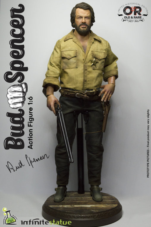Die rechte und die linke Hand des Teufels: Bud Spencer, 1/6 Figur von Infinite Statue