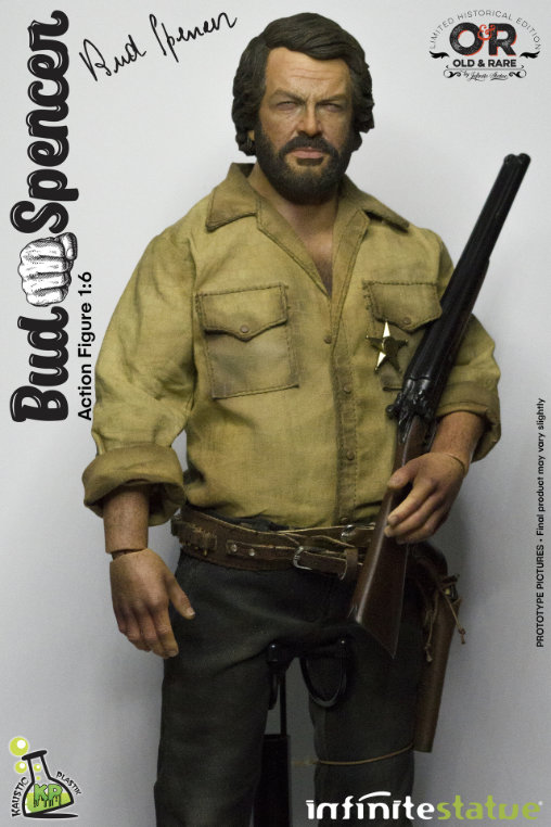 Die rechte und die linke Hand des Teufels: Bud Spencer, 1/6 Figur von Infinite Statue