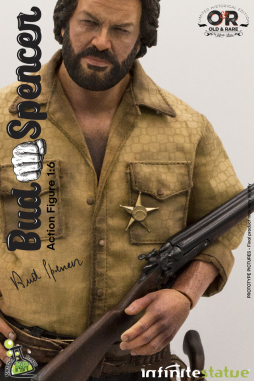 Die rechte und die linke Hand des Teufels: Bud Spencer, 1/6 Figur von Infinite Statue