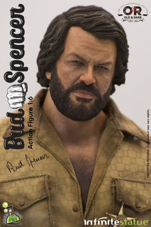Die rechte und die linke Hand des Teufels: Bud Spencer, 1/6 Figur von Infinite Statue