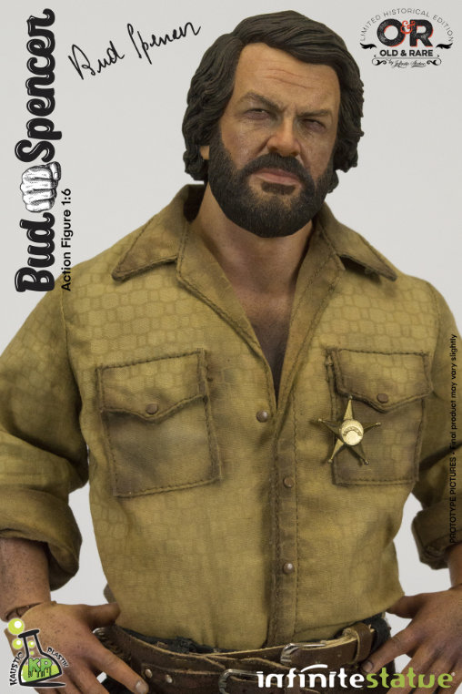 Die rechte und die linke Hand des Teufels: Bud Spencer, 1/6 Figur von Infinite Statue