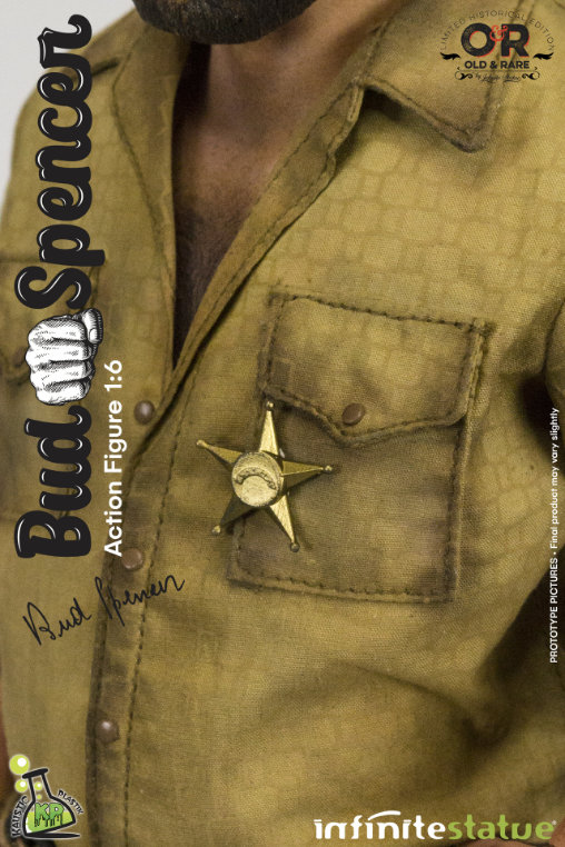 Die rechte und die linke Hand des Teufels: Bud Spencer, 1/6 Figur von Infinite Statue