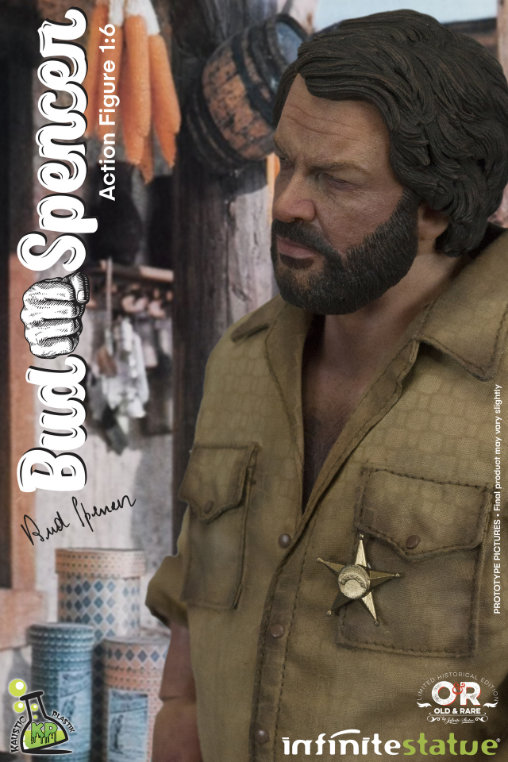 Die rechte und die linke Hand des Teufels: Bud Spencer, 1/6 Figur von Infinite Statue