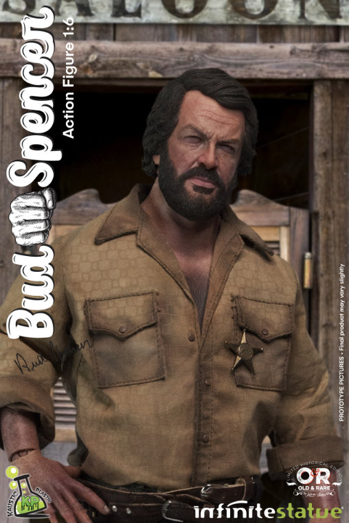 Die rechte und die linke Hand des Teufels: Bud Spencer, 1/6 Figur von Infinite Statue