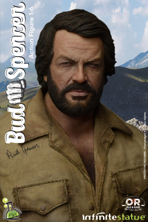 Die rechte und die linke Hand des Teufels: Bud Spencer, 1/6 Figur von Infinite Statue