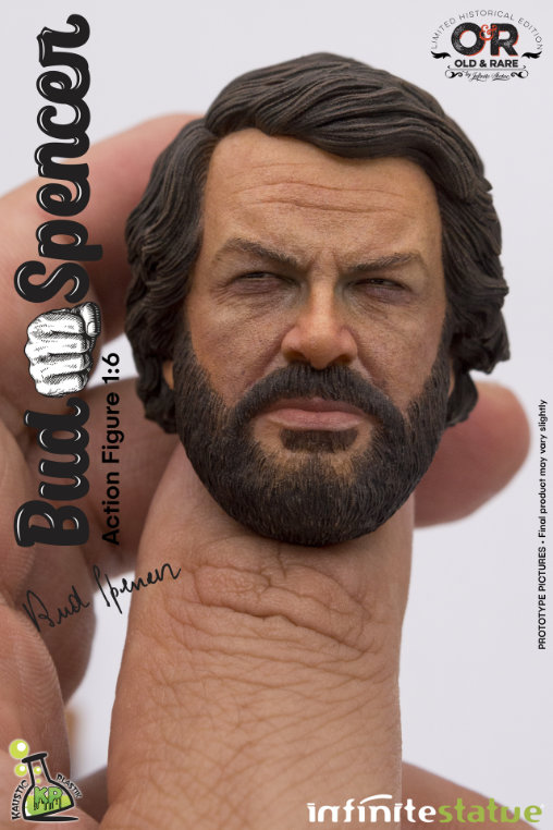 Die rechte und die linke Hand des Teufels: Bud Spencer, 1/6 Figur von Infinite Statue